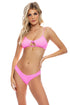 Luli Fama Pura Curiosidad Seamless Wavy Ruched Back Bottom